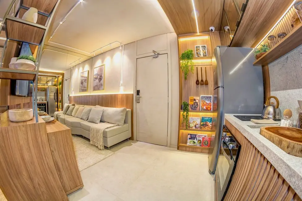 Foto 4 de Kitnet com 1 quarto à venda, 25m2 em Centro, Sao Bernardo Do Campo - SP