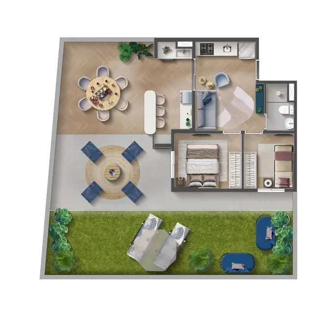 Apartamento com 2 quartos à venda, 93m2 em Cidade Nova Heliópolis, São Paulo - SP - imagem 2 Foto 2 de Apartamento com 2 quartos à venda, 93m2 em Cidade Nova Heliópolis, São Paulo - SP