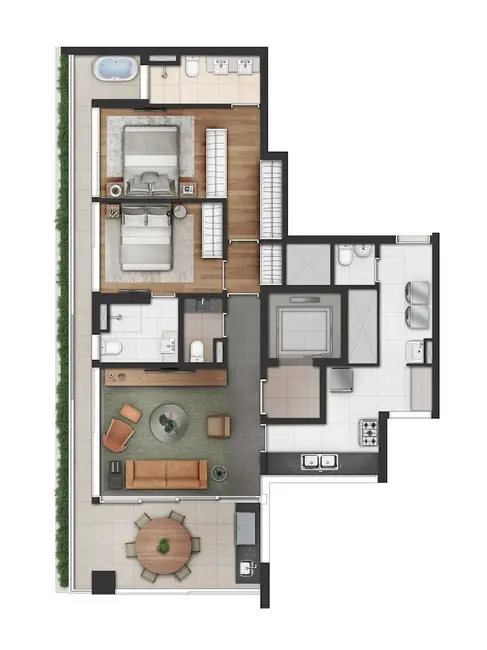 Foto 5 de Apartamento com 3 quartos à venda, 150m2 em Moema, São Paulo - SP
