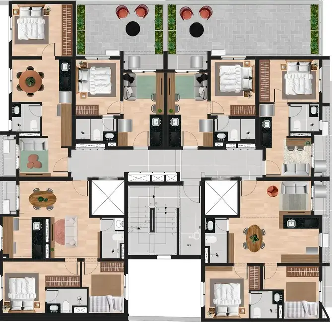 Apartamento com 1 quarto à venda, 25m2 em São Paulo - SP - imagem 9 Foto 9 de Apartamento com 1 quarto à venda, 25m2 em São Paulo - SP