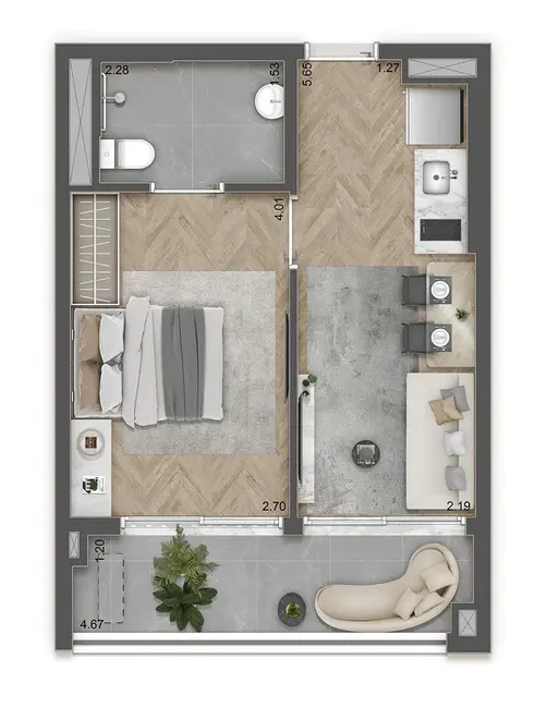 Apartamento com 2 quartos à venda, 89m2 em Butantã, São Paulo - SP - imagem 3 Foto 3 de Apartamento com 2 quartos à venda, 89m2 em Butantã, São Paulo - SP