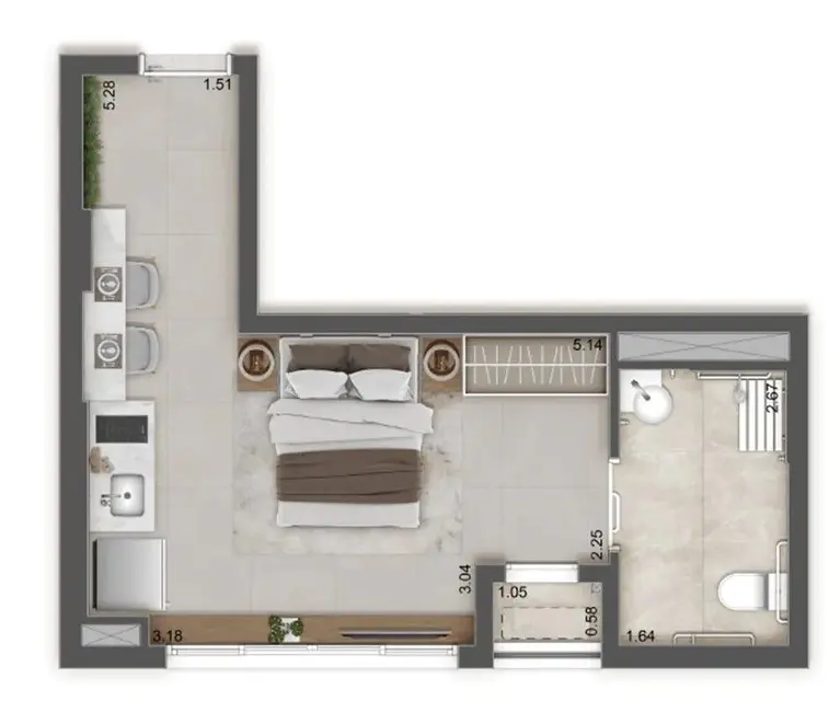 Apartamento com 2 quartos à venda, 89m2 em Butantã, São Paulo - SP - imagem 2 Foto 2 de Apartamento com 2 quartos à venda, 89m2 em Butantã, São Paulo - SP