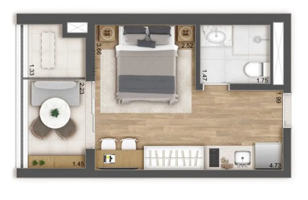 Kitnet com 1 quarto à venda, 27m2 em Tucuruvi, São Paulo - SP - imagem 9 Foto 9 de Kitnet com 1 quarto à venda, 27m2 em Tucuruvi, São Paulo - SP
