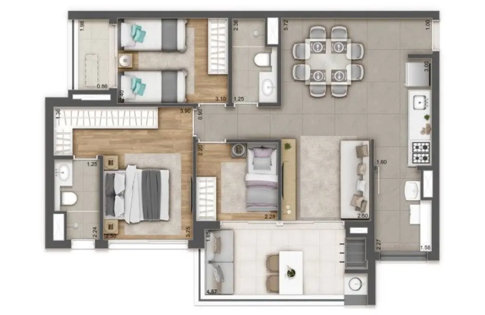 Kitnet com 1 quarto à venda, 27m2 em Tucuruvi, São Paulo - SP - imagem 6 Foto 6 de Kitnet com 1 quarto à venda, 27m2 em Tucuruvi, São Paulo - SP