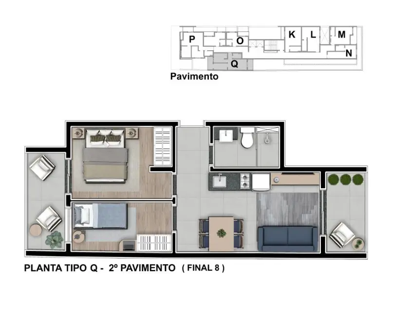 Foto 9 de Apartamento com 1 quarto à venda, 33m2 em Vila Mariana, São Paulo - SP