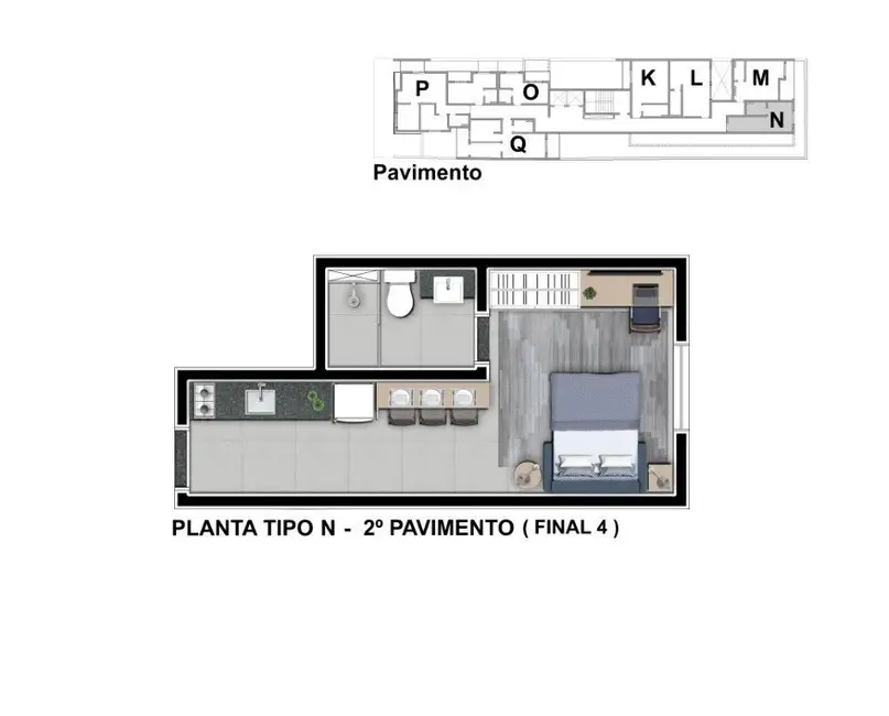 Foto 7 de Apartamento com 1 quarto à venda, 33m2 em Vila Mariana, São Paulo - SP