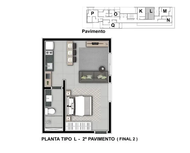 Foto 8 de Apartamento com 1 quarto à venda, 33m2 em Vila Mariana, São Paulo - SP