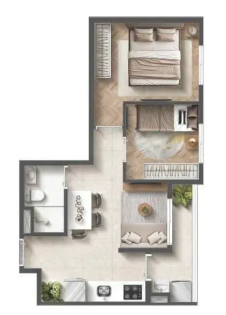 Apartamento com 2 quartos à venda, 32m2 em Vila Aricanduva, São Paulo - SP - imagem 5 Foto 5 de Apartamento com 2 quartos à venda, 32m2 em Vila Aricanduva, São Paulo - SP