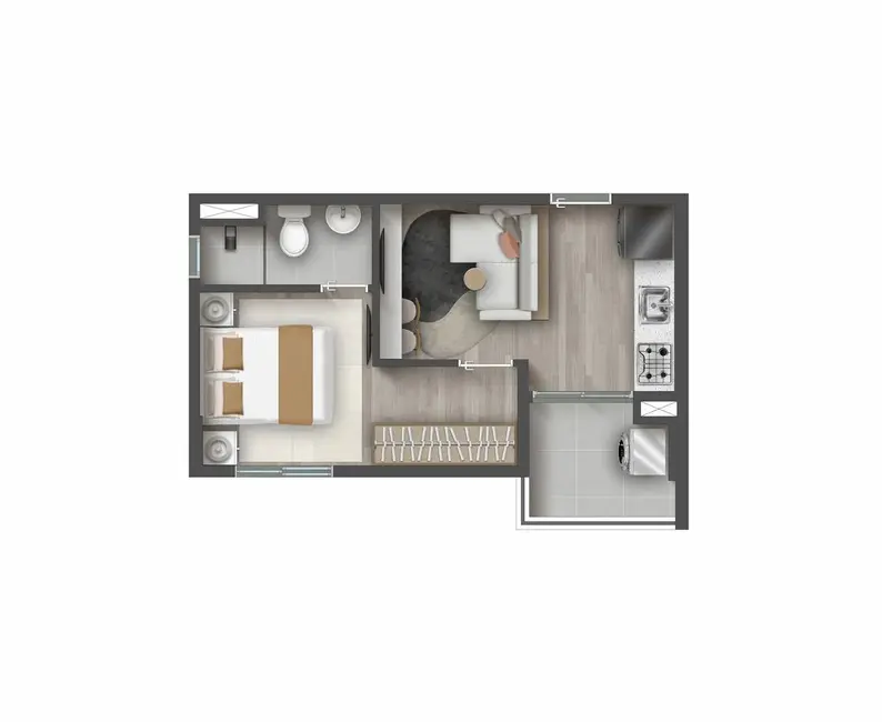 Apartamento com 2 quartos à venda, 36m2 em Vila Matilde, São Paulo - SP - imagem 1 Foto 1 de Apartamento com 2 quartos à venda, 36m2 em Vila Matilde, São Paulo - SP
