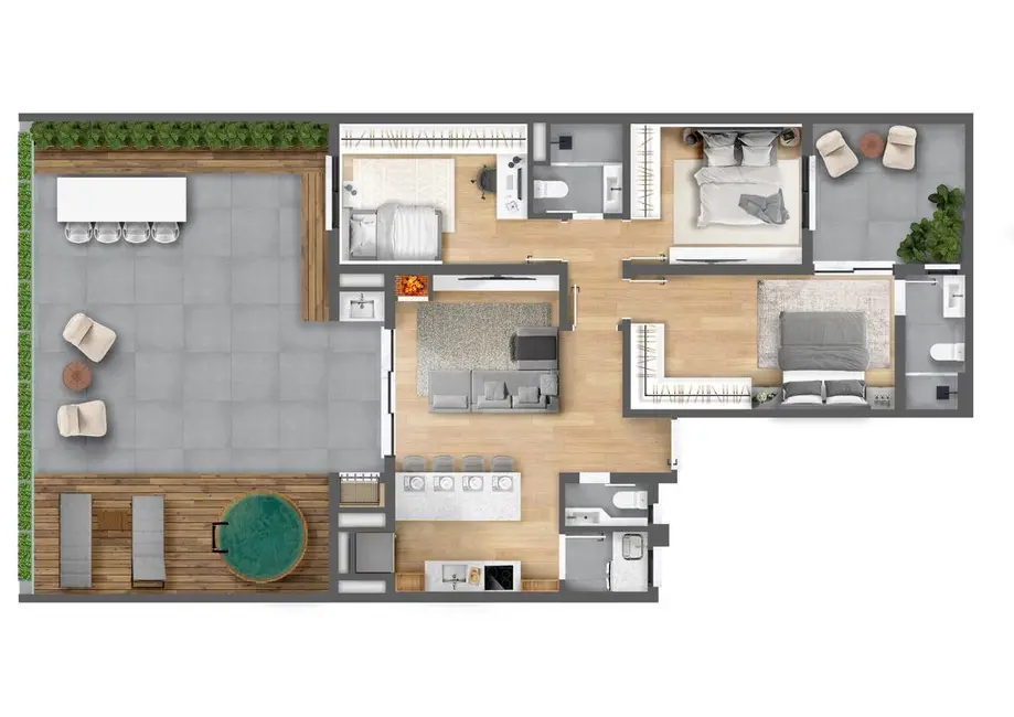 Foto 8 de Apartamento com 2 quartos à venda, 35m2 em Santa Cecília, São Paulo - SP