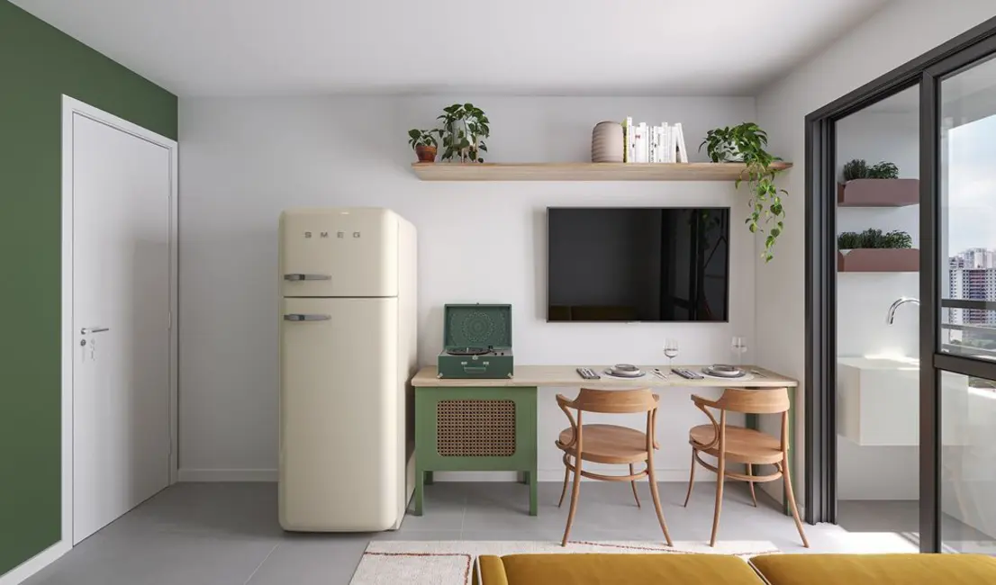 Foto 4 de Kitnet com 1 quarto à venda, 24m2 em Santa Cecília, São Paulo - SP