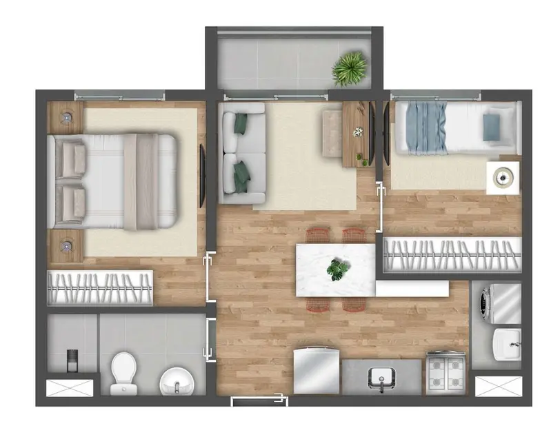 Foto 6 de Apartamento com 1 quarto à venda, 26m2 em Vila Prudente, São Paulo - SP