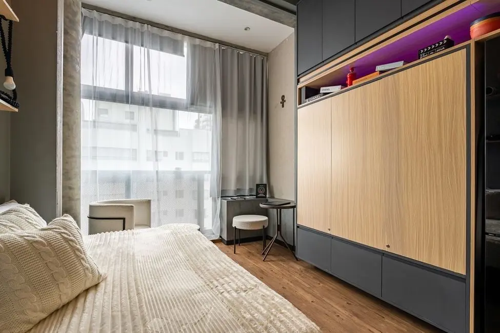 Kitnet com 1 quarto à venda, 27m2 em Moema, São Paulo - SP - imagem 8 Foto 8 de Kitnet com 1 quarto à venda, 27m2 em Moema, São Paulo - SP