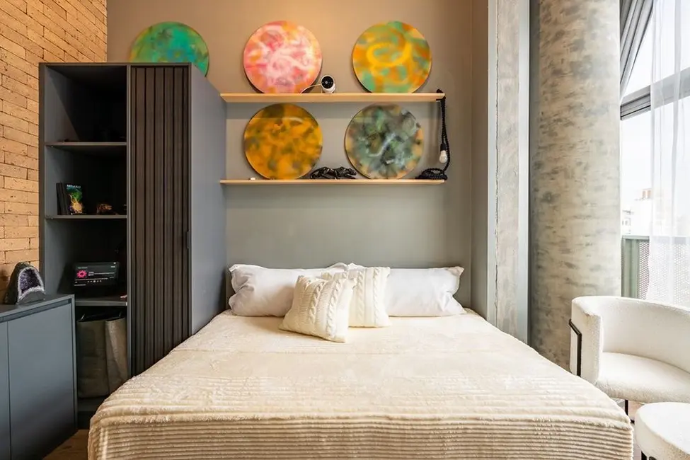 Kitnet com 1 quarto à venda, 27m2 em Moema, São Paulo - SP - imagem 9 Foto 9 de Kitnet com 1 quarto à venda, 27m2 em Moema, São Paulo - SP