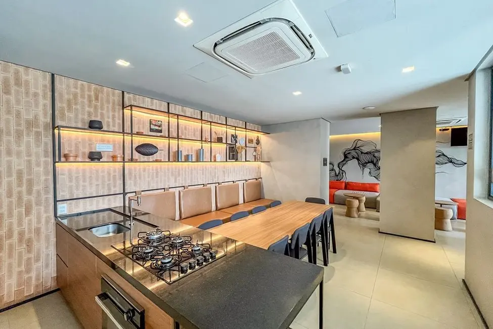 Foto 2 de Kitnet com 1 quarto à venda, 22m2 em Brooklin Novo, São Paulo - SP