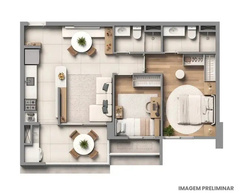 Foto 4 de Apartamento à venda, 59m2 em Sumarezinho, São Paulo - SP