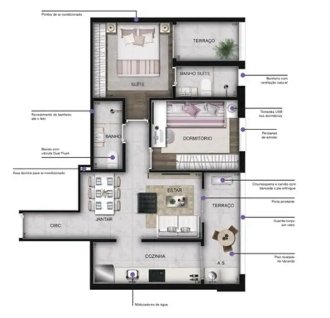 Apartamento à venda, 54m2 em Rochdale, Osasco - SP - imagem 1 Foto 1 de Apartamento à venda, 54m2 em Rochdale, Osasco - SP