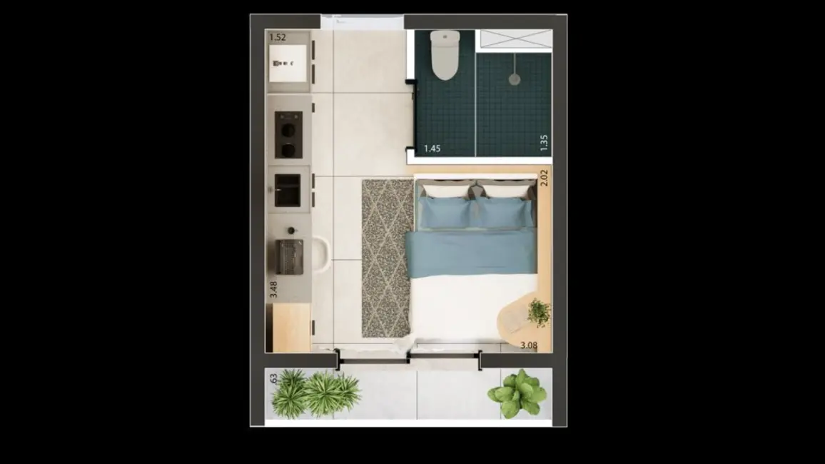 Foto 2 de Apartamento à venda, 65m2 em Pinheiros, São Paulo - SP