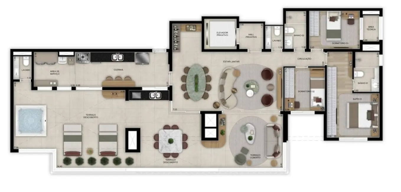 Foto 12 de Apartamento à venda, 50m2 em Centro, Curitiba - PR