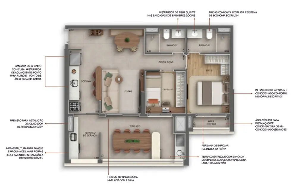 Foto 1 de Apartamento à venda, 62m2 em Cursino, São Paulo - SP