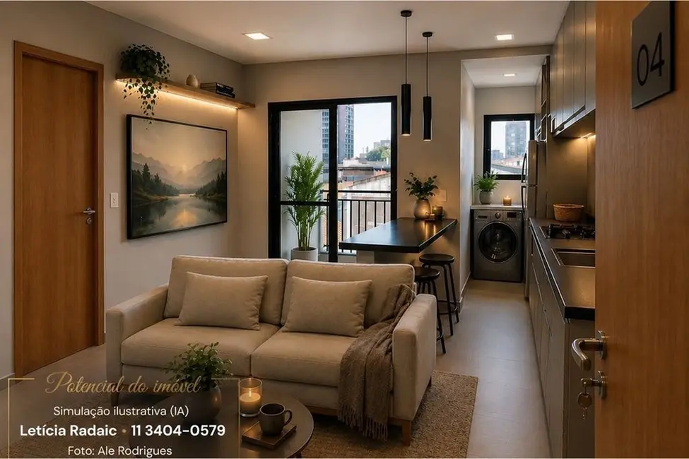 Foto 1 de Apartamento com 2 quartos à venda, 45m2 em Vila Gomes Cardim, São Paulo - SP