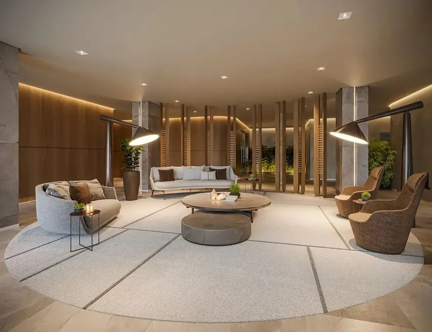 Apartamento com 4 quartos à venda, 217m2 em Brooklin Novo, São Paulo - SP - imagem 3 Foto 3 de Apartamento com 4 quartos à venda, 217m2 em Brooklin Novo, São Paulo - SP