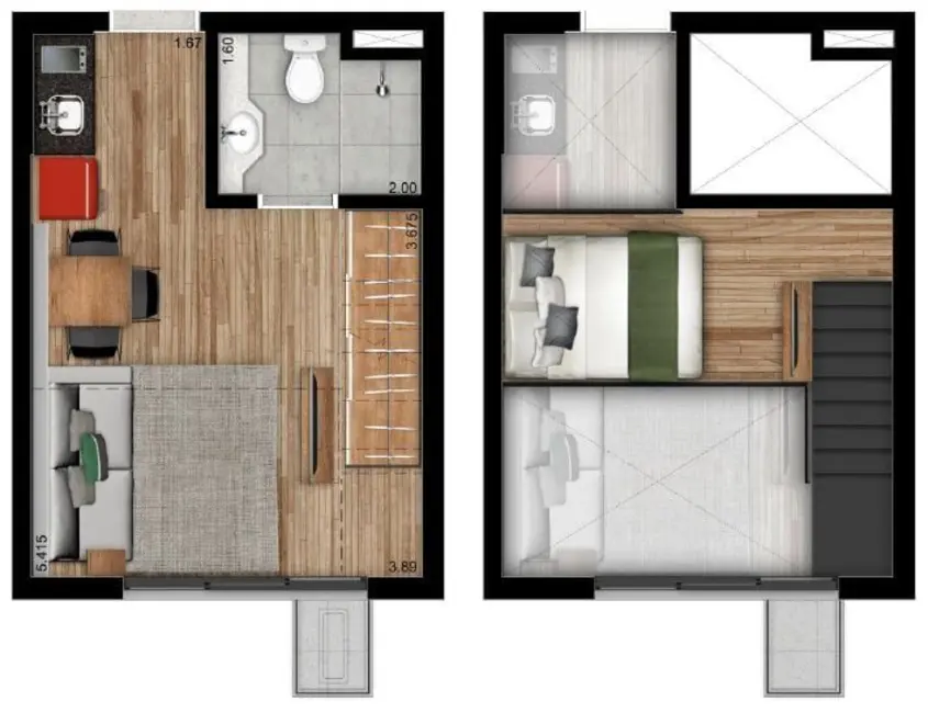 Apartamento com 2 quartos à venda, 55m2 em Vila Clementino, São Paulo - SP - imagem 9 Foto 9 de Apartamento com 2 quartos à venda, 55m2 em Vila Clementino, São Paulo - SP