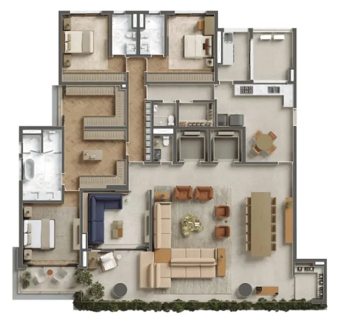 Foto 5 de Apartamento com 3 quartos à venda, 300m2 em Paraíso, São Paulo - SP