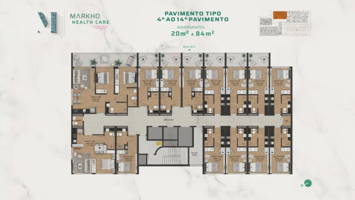 Foto 3 de Apartamento com 3 quartos à venda, 108m2 em Capao Da Canoa - RS