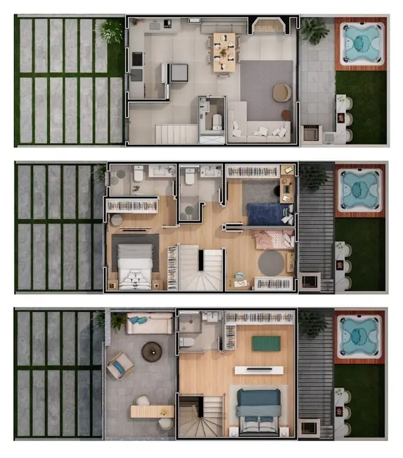 Foto 1 de Apartamento com 3 quartos à venda, 62m2 em Teresópolis, Porto Alegre - RS