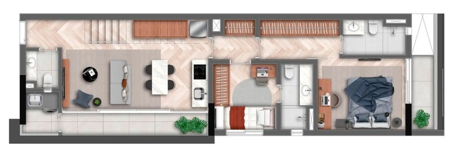 Foto 7 de Apartamento com 2 quartos à venda, 135m2 em Moema, São Paulo - SP