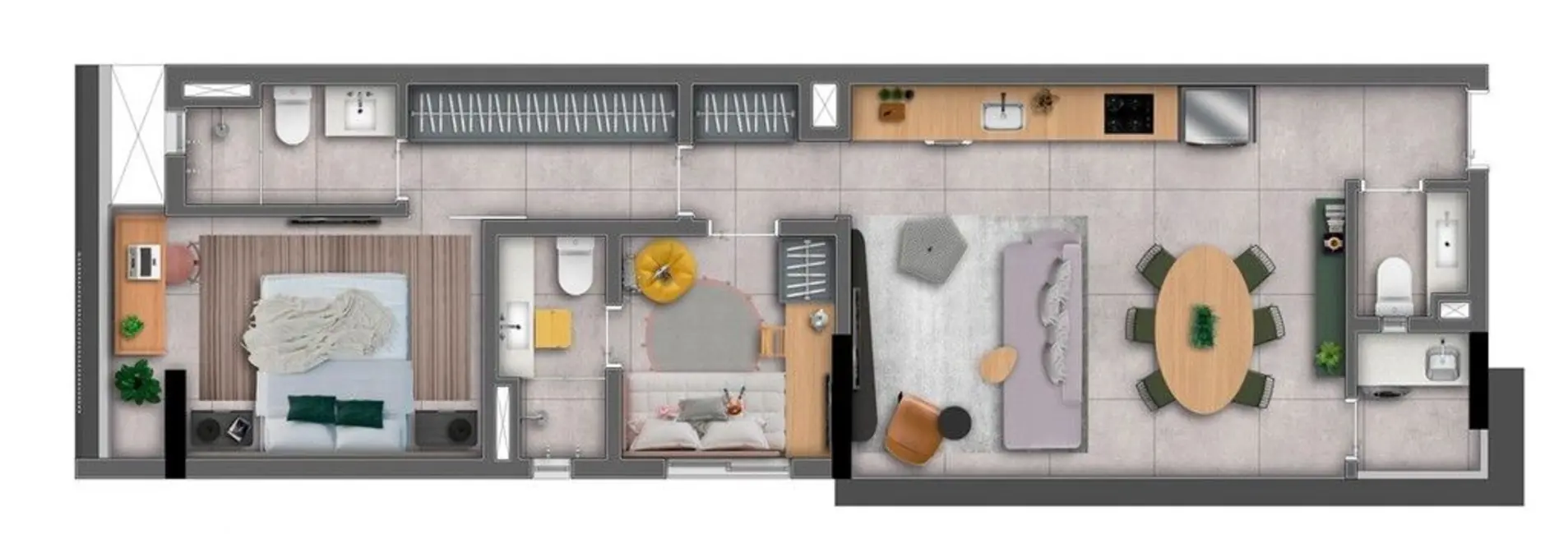 Foto 3 de Apartamento com 2 quartos à venda, 135m2 em Moema, São Paulo - SP