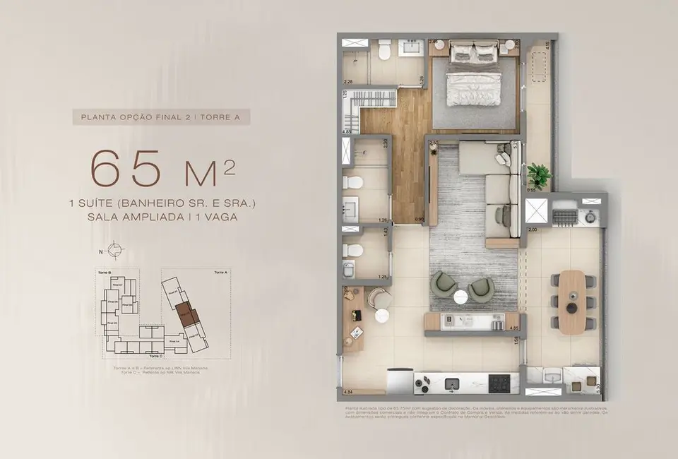 Foto 7 de Apartamento com 3 quartos à venda, 133m2 em Butantã, São Paulo - SP
