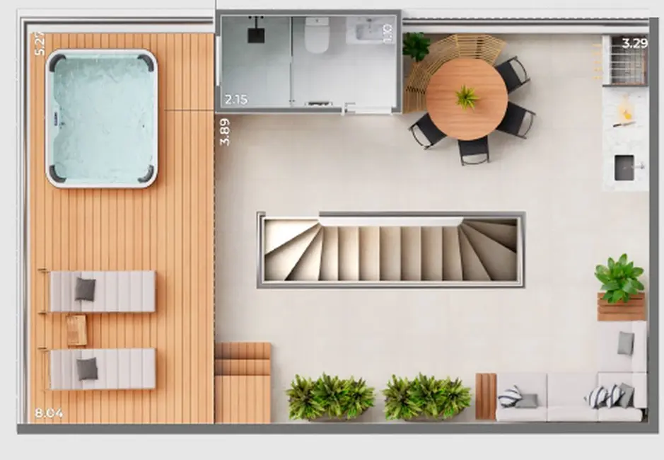 Cobertura com 3 quartos à venda, 142m2 em Vila Matilde, São Paulo - SP - imagem 7 Foto 7 de Cobertura com 3 quartos à venda, 142m2 em Vila Matilde, São Paulo - SP