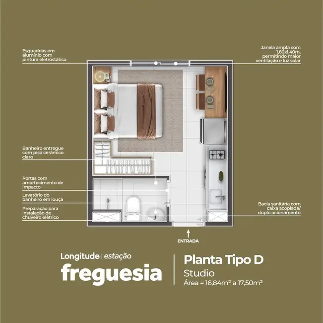 Foto 4 de Apartamento com 2 quartos à venda, 48m2 em Freguesia do Ó, São Paulo - SP
