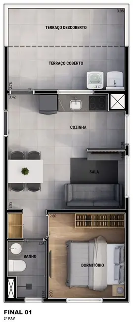 Foto 8 de Apartamento com 2 quartos à venda, 53m2 em Vila Mariana, São Paulo - SP