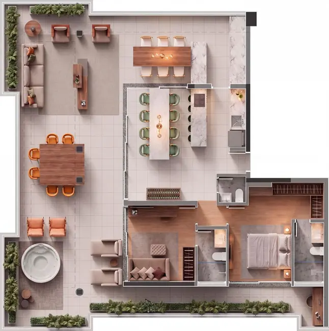 Foto 3 de Apartamento com 2 quartos à venda, 70m2 em Jardim América, São Paulo - SP