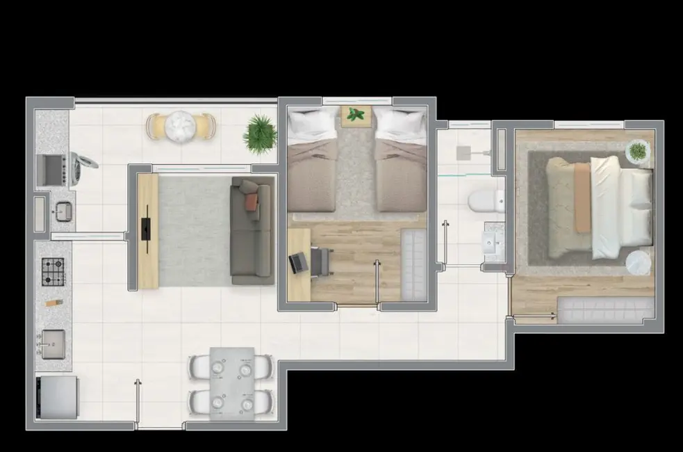 Foto 8 de Apartamento com 1 quarto à venda, 76m2 em São Pedro, Osasco - SP
