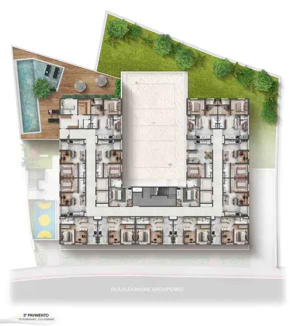 Foto 1 de Apartamento com 1 quarto à venda, 28m2 em Vila Andrade, São Paulo - SP