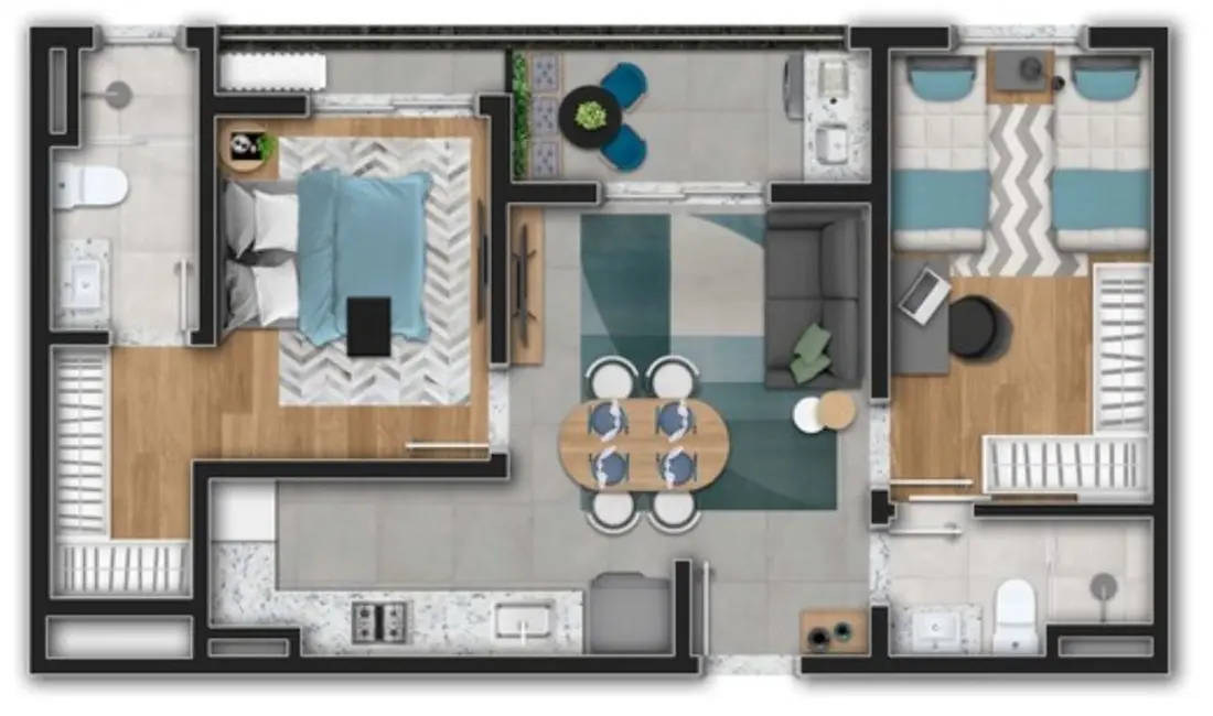Apartamento com 1 quarto à venda, 75m2 em Centro, Sorocaba - SP - imagem 2 Foto 2 de Apartamento com 1 quarto à venda, 75m2 em Centro, Sorocaba - SP