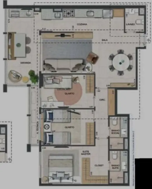 Apartamento com 1 quarto à venda, 75m2 em Centro, Sorocaba - SP - imagem 8 Foto 8 de Apartamento com 1 quarto à venda, 75m2 em Centro, Sorocaba - SP