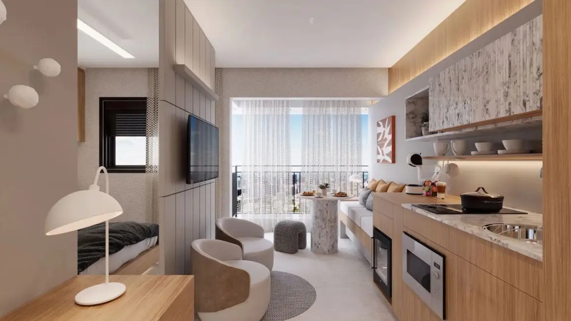 Apartamento com 1 quarto à venda, 30m2 em Vila Mariana, São Paulo - SP - imagem 6 Foto 6 de Apartamento com 1 quarto à venda, 30m2 em Vila Mariana, São Paulo - SP