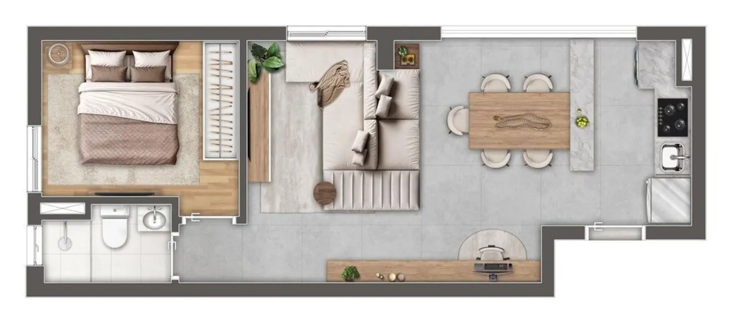 Apartamento com 2 quartos à venda, 39m2 em Jardim São Paulo(Zona Norte), São Paulo - SP - imagem 5 Foto 5 de Apartamento com 2 quartos à venda, 39m2 em Jardim São Paulo(Zona Norte), São Paulo - SP