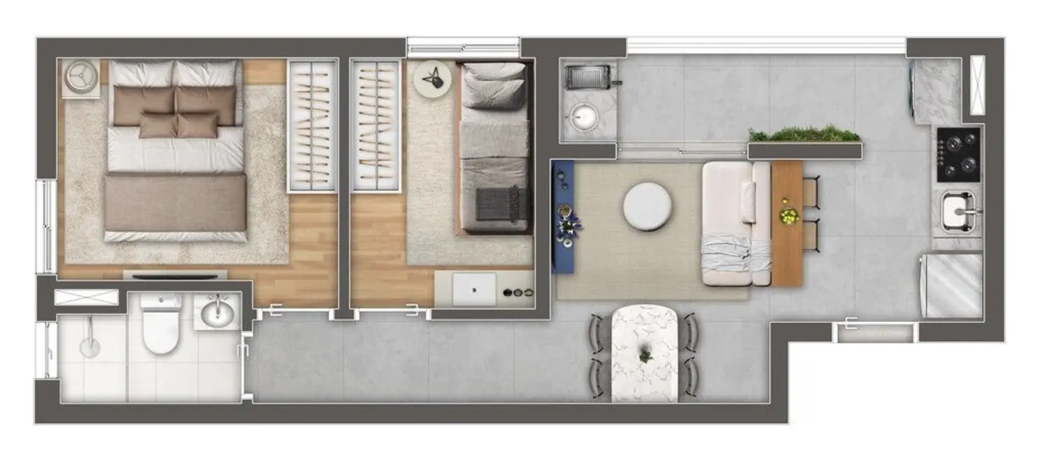 Apartamento com 2 quartos à venda, 39m2 em Jardim São Paulo(Zona Norte), São Paulo - SP - imagem 4 Foto 4 de Apartamento com 2 quartos à venda, 39m2 em Jardim São Paulo(Zona Norte), São Paulo - SP