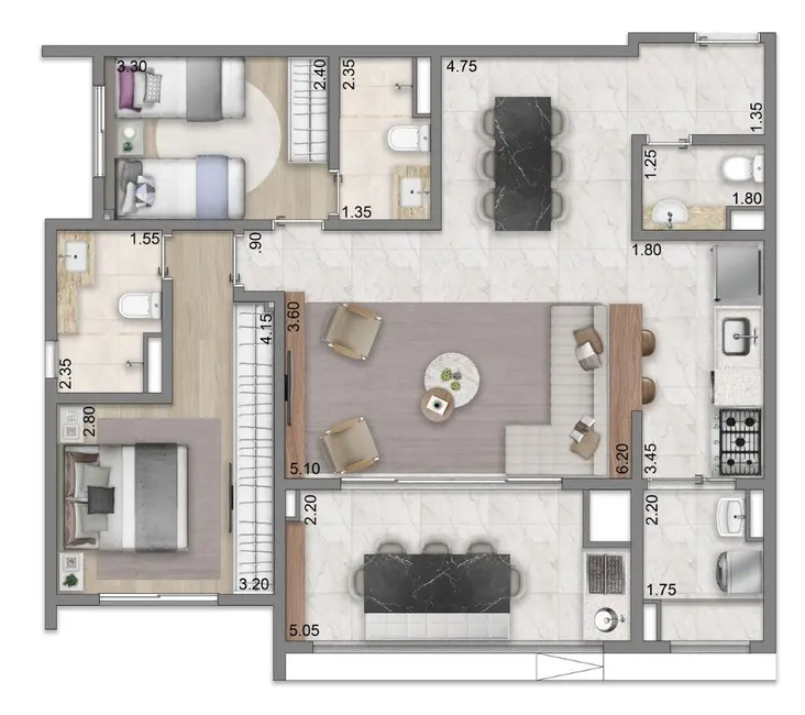 Foto 6 de Kitnet com 1 quarto à venda, 32m2 em Jardim Vila Mariana, São Paulo - SP