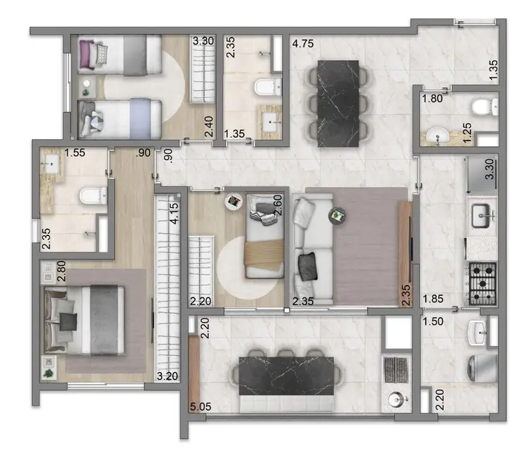 Foto 1 de Kitnet com 1 quarto à venda, 32m2 em Jardim Vila Mariana, São Paulo - SP
