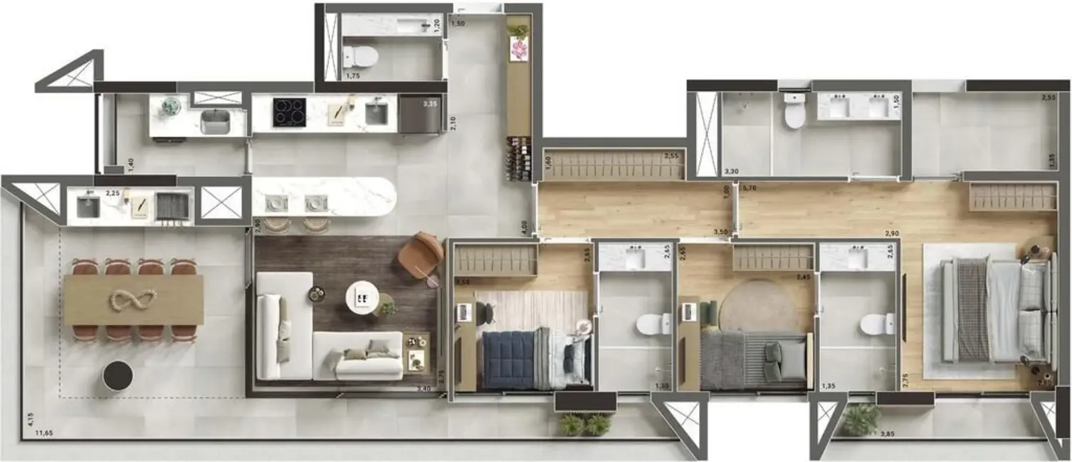 Cobertura com 2 quartos à venda, 146m2 em Ibirapuera, São Paulo - SP - imagem 1 Foto 1 de Cobertura com 2 quartos à venda, 146m2 em Ibirapuera, São Paulo - SP