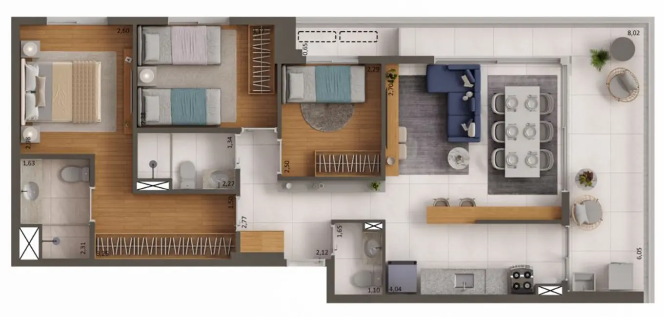 Apartamento com 3 quartos à venda, 159m2 em Parque Alves de Lima, São Paulo - SP - imagem 1 Foto 1 de Apartamento com 3 quartos à venda, 159m2 em Parque Alves de Lima, São Paulo - SP