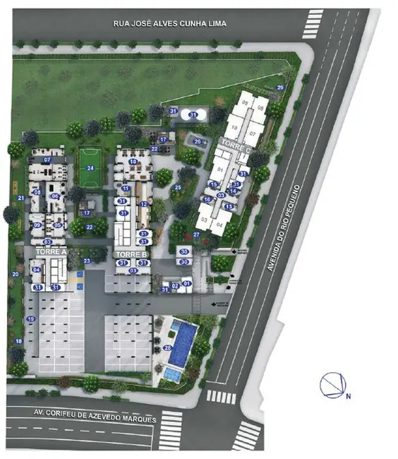 Foto 2 de Apartamento com 2 quartos à venda, 34m2 em Vila Lageado, São Paulo - SP