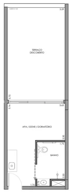 Apartamento com 1 quarto à venda, 45m2 em Cerqueira César, São Paulo - SP - imagem 1 Foto 1 de Apartamento com 1 quarto à venda, 45m2 em Cerqueira César, São Paulo - SP